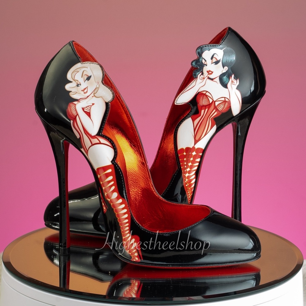 Louboutin pinupina 130, size 37.5